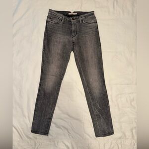 Classic Gray Skinny Jeans for Women